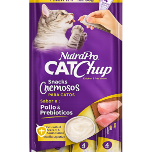CATCHUP NUTRAPRO SNACK CREMOSO POLLO Y PREBIOTICOS 14GR