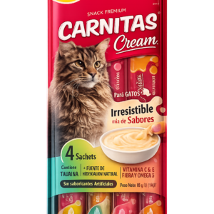 UNIDAD CARNITAS CREAM GATO CERDO 14GR