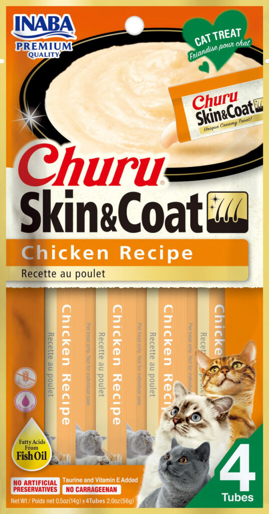 UNIDAD CHURU SKIN & COAT CHICKEN RECIPE 14GR