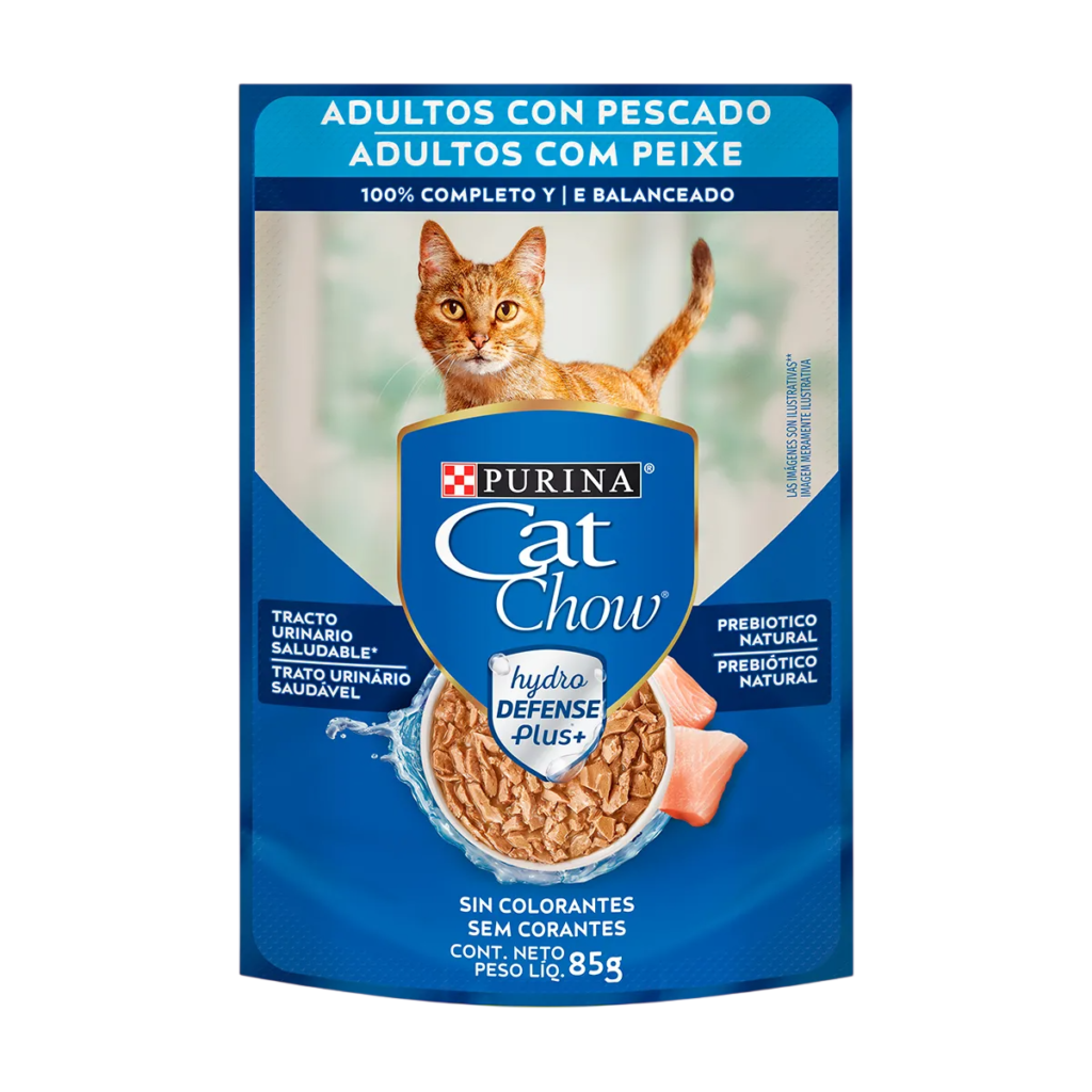 CATCHOW ADULTO PESCADO 85GR