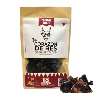 CORAZON DE RES DESHIDRATADAS X18UNI