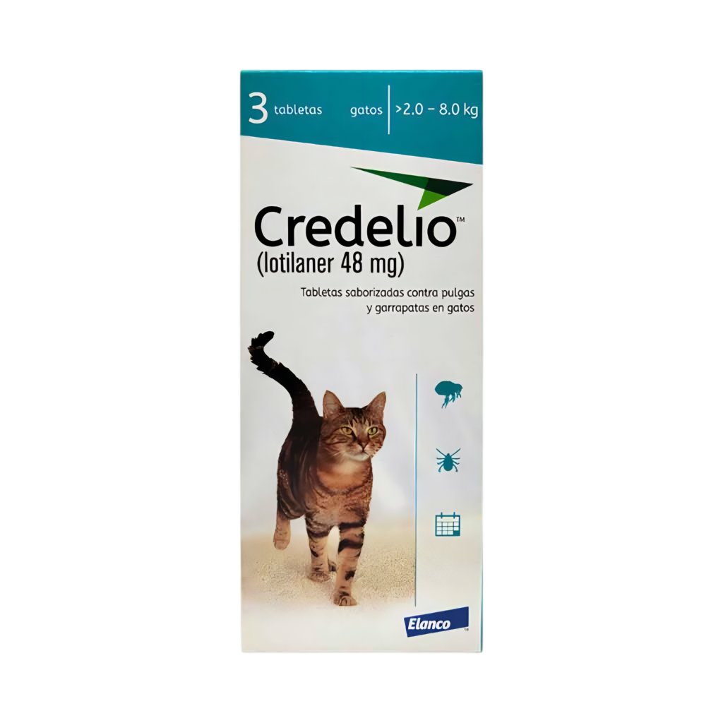 CREDELIO GATOS TAB X 3 (2 A 8KG) 48MG