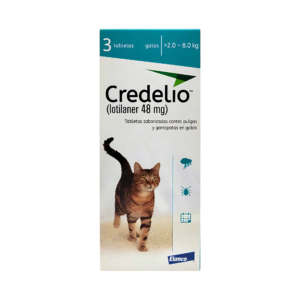 CREDELIO GATOS TAB X 3 (2 A 8KG) 48MG