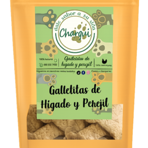 GALLETITAS CHARQUI HIGADO Y PEREJIL 35GR