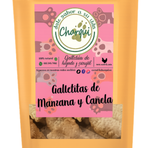 GALLETITAS CHARQUI MANZANA Y CANELA 35GR