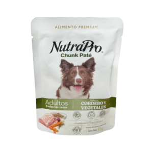 NUTRAPRO PERRO AD CHUNK PATE CORDERO/VEGETALES 85G
