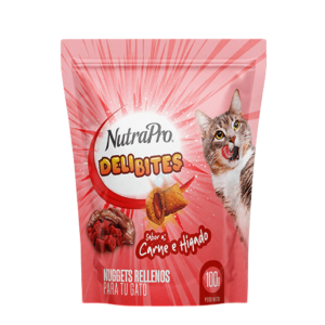 NUTRAPRO SNACK DELIBITES CARNE E HIGADO 100GR