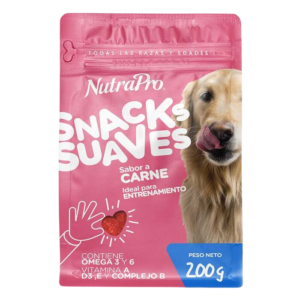 NUTRAPRO SNACKS CARNE SUAVES 200GR
