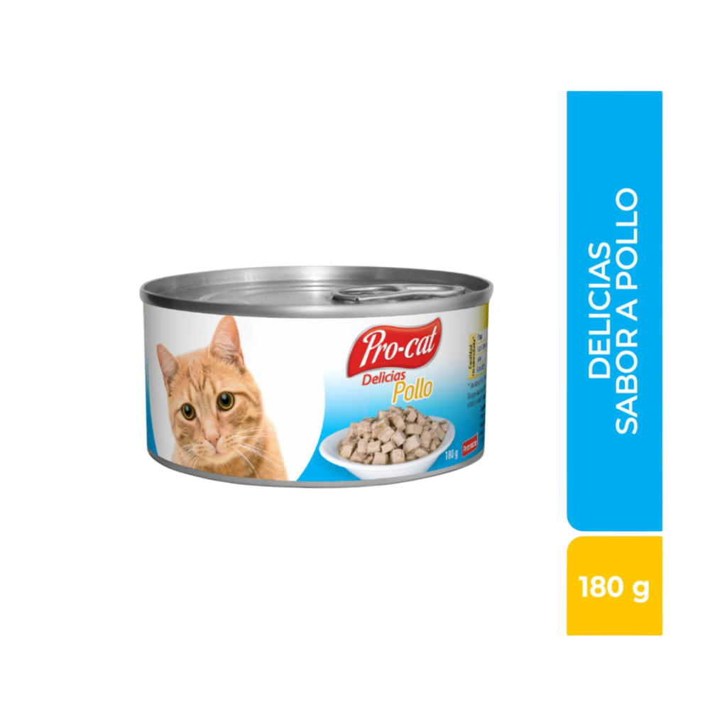PRO CAT DELICIAS POLLO 180GR
