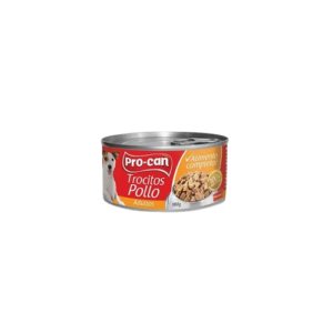 PROCAN CACHORRO TROCITOS POLLO LATA 180GR