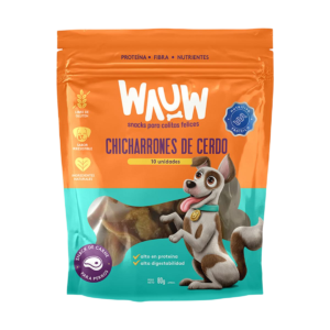 WAUW CHICHARRONES DE CERDO 80GR